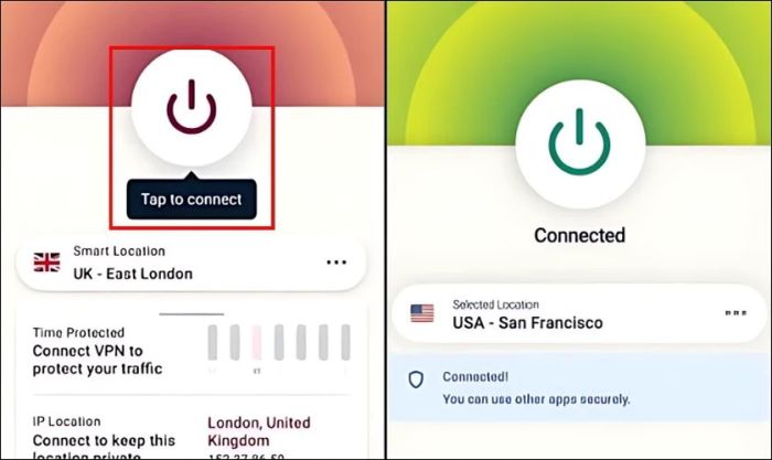 Tải ExpressVPN để thay đổi IP trên Android