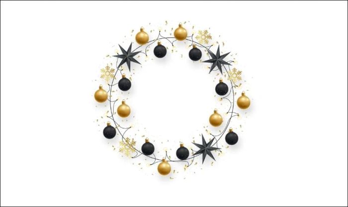 Trái châu được kết thành vòng tròn trang trí