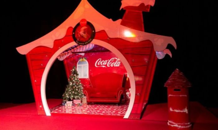 Backdrop chụp ảnh phù hợp cho nhà hàng vào ngày Noel