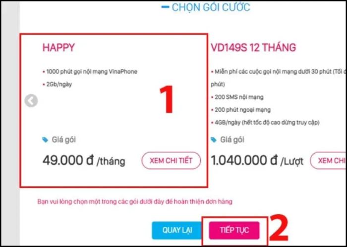 hướng dẫn mua sim đầu 082 chỉ với vài thao tác