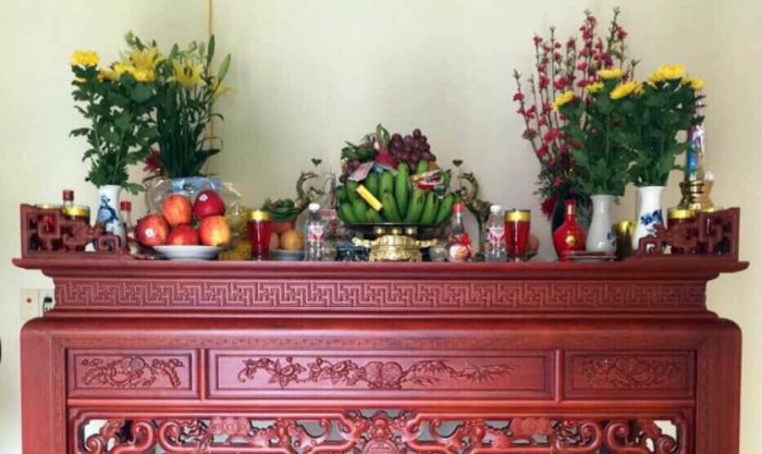 Cách sắp xếp bàn thờ chuẩn chỉnh