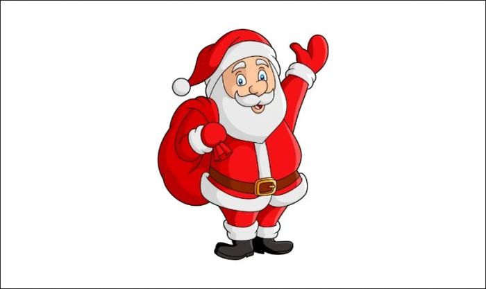 Ông già Noel với vẻ ngoài đáng yêu và ngộ nghĩnh