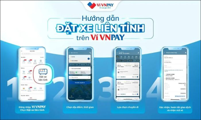 Mua vé xe trực tuyến uy tín qua ví điện tử VNPAY