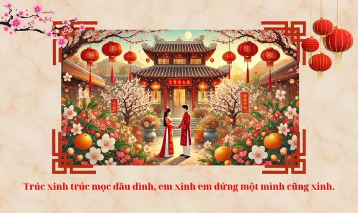 Ca dao tục ngữ về ngày Tết chúc tình yêu, hạnh phúc