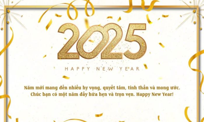 Ảnh chúc Tết 2025
