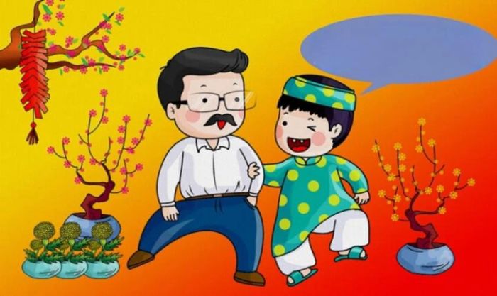 Những mẫu thiệp chúc Tết dành cho thầy cô với thiết kế đáng yêu