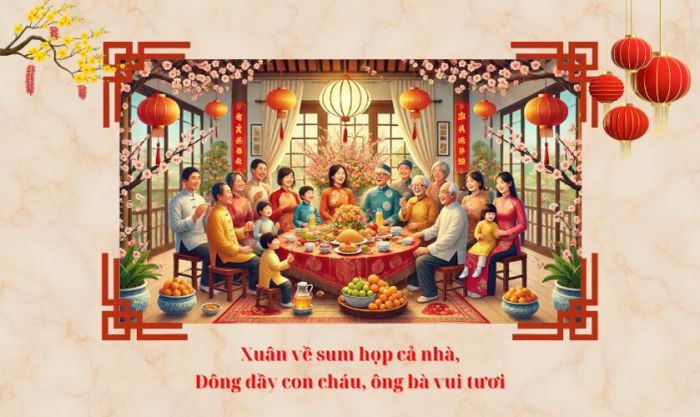 Ca dao tục ngữ về ngày Tết chúc gia đình sum họp