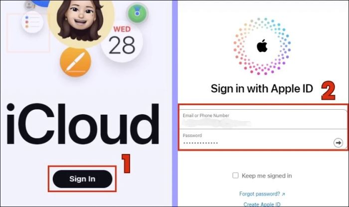 Hướng dẫn xóa iCloud trên điện thoại iPhone cũ bằng máy tính