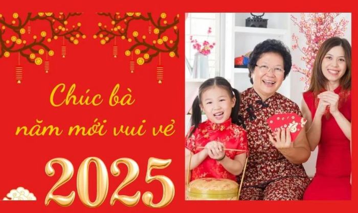 Hình ảnh chúc mừng Tết ông bà 2025 đẹp