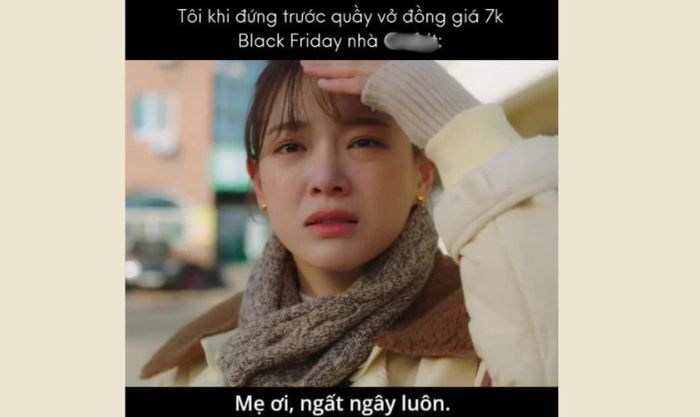 Ảnh chế Black Friday năm 2024