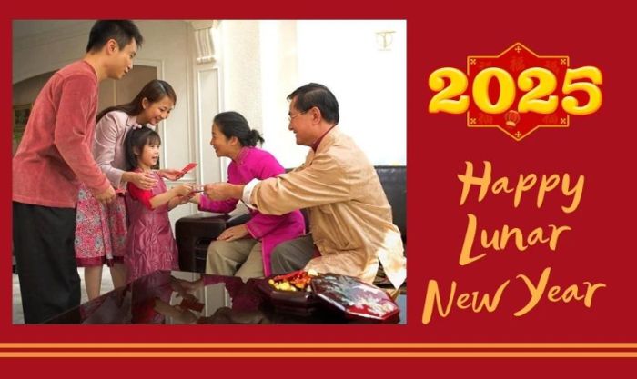 Ảnh chúc mừng Tết ông bà 2025 đơn giản nhất