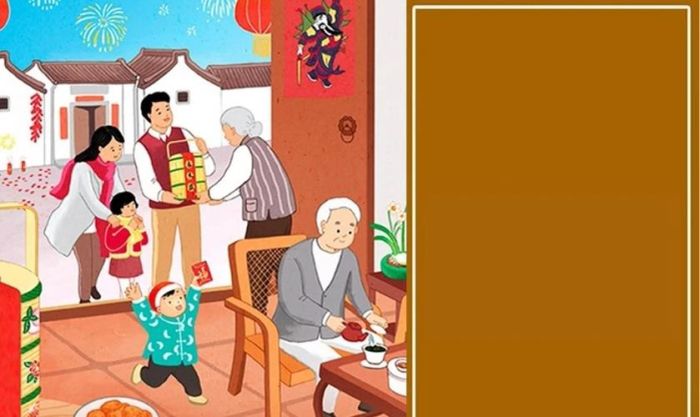 Thiệp chúc Tết ông bà đẹp và ấn tượng nhất