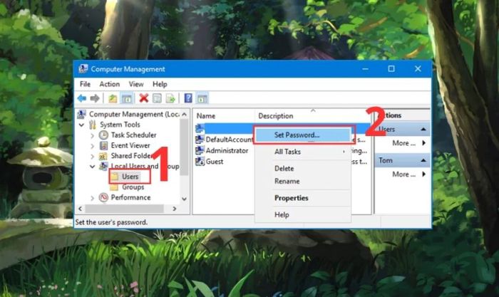 Các phương pháp thay đổi mật khẩu nhanh chóng trên laptop