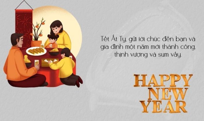 Lời chúc Tết nhân viên và gia đình năm mới