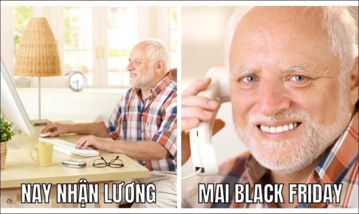 Meme Black Friday vui nhộn