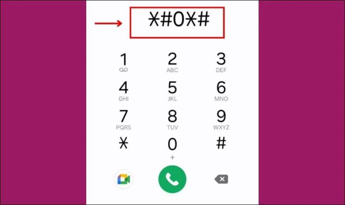Kiểm tra điện thoại Samsung cũ qua mã code *#0*#