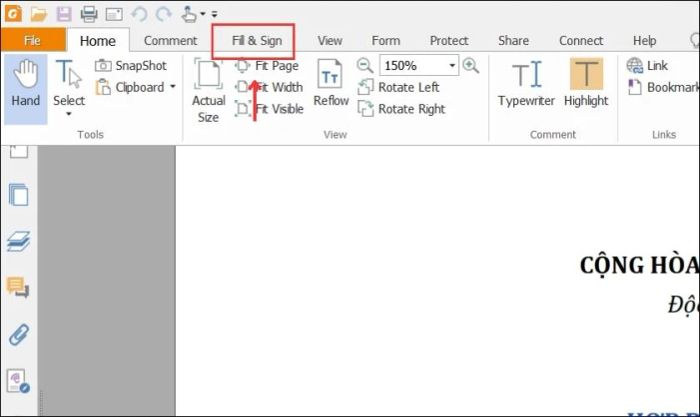 Cách thêm chữ ký vào file PDF bằng Foxit Reader