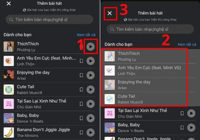 Chèn nhạc vào trang cá nhân Facebook