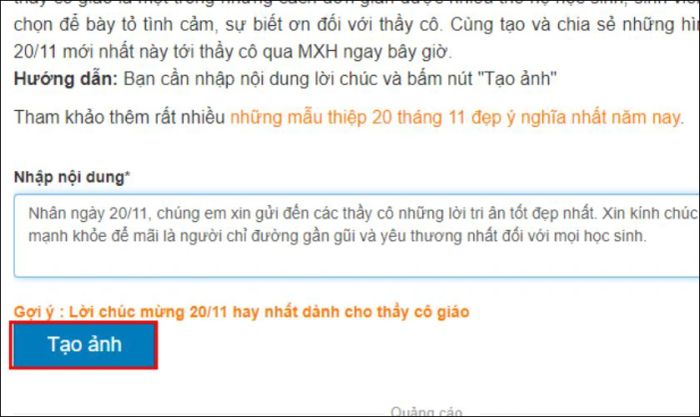 Dành thời gian xem qua các mẫu thiệp và chọn mẫu bạn yêu thích nhất
