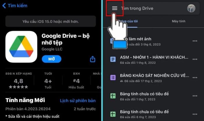 Hướng dẫn chuyển dữ liệu từ iPhone sang Android bằng Google Drive