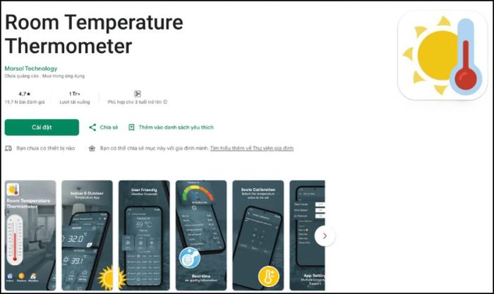 Thermometer Room Temperature