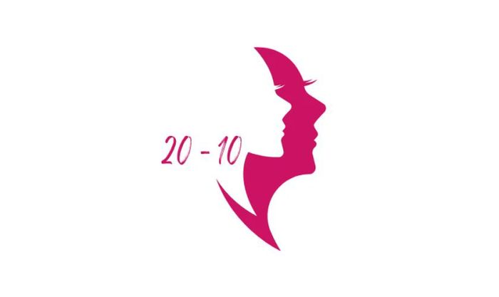 Mẫu logo 20/10 đẹp mắt