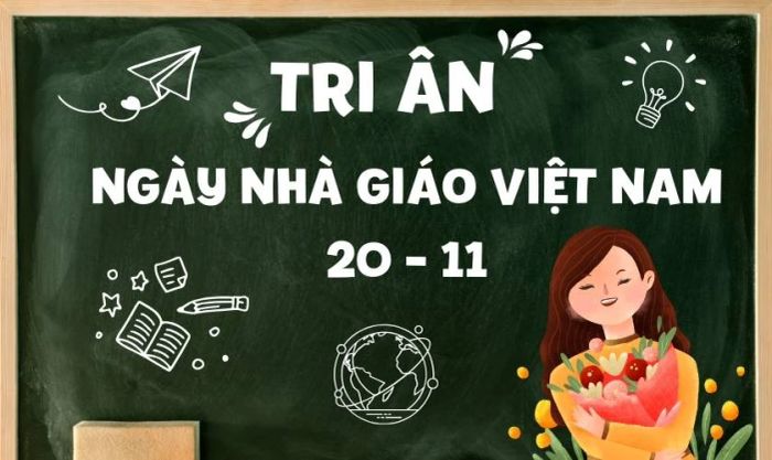 Thiết kế thiệp 20/11 trực tuyến để thể hiện lòng tri ân và sự biết ơn