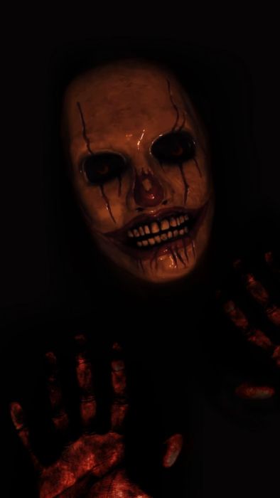 Hình nền Halloween cho điện thoại kinh dị với hình con ma