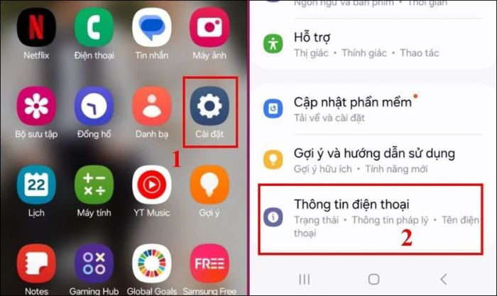 Kiểm tra tình trạng pin trên điện thoại Samsung cũ của bạn