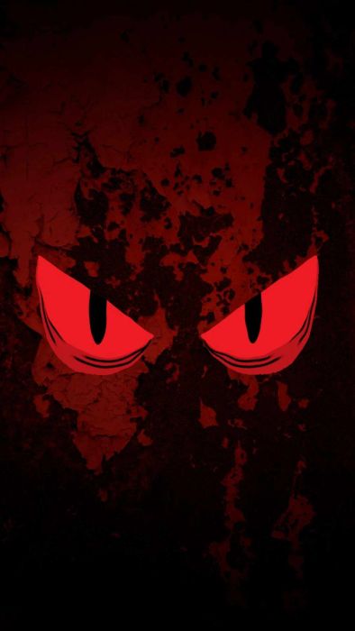 Hình nền Halloween dành cho điện thoại với tông màu đỏ
