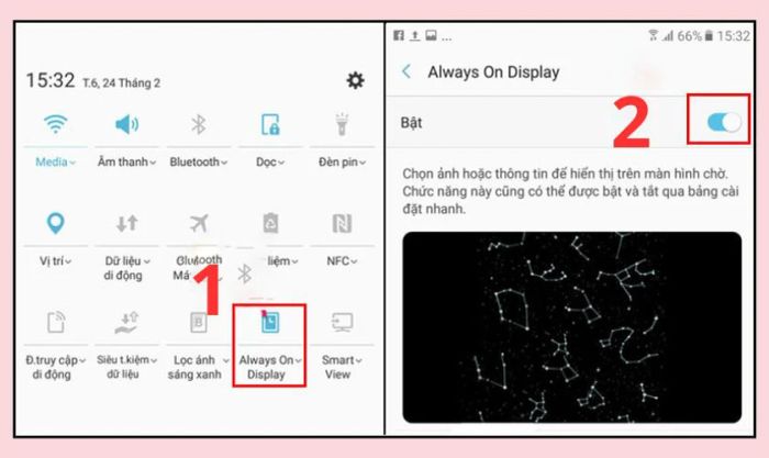 Tính năng Always On Display trên Android