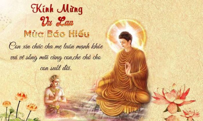 Những hình ảnh và lời chúc ý nghĩa trong ngày lễ Vu Lan báo hiếu