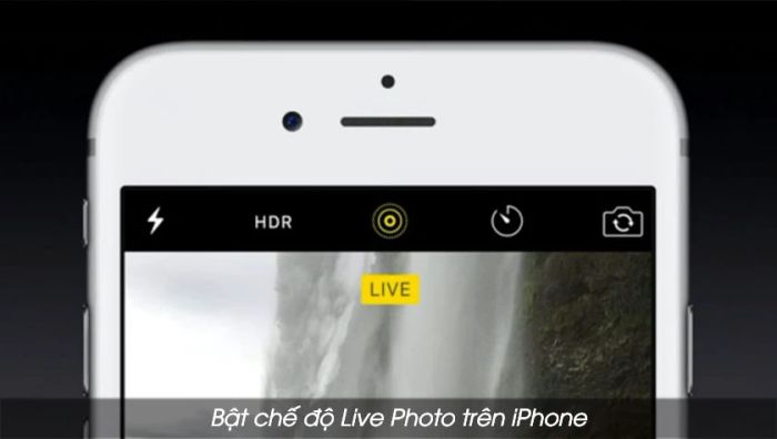 Kích hoạt chế độ Live Photo để tắt tiếng chụp ảnh trên iPhone