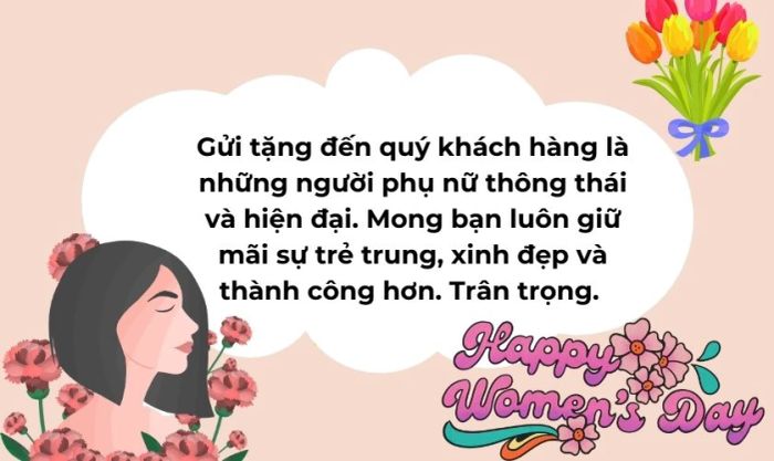 Lời chúc dành cho khách hàng và đối tác