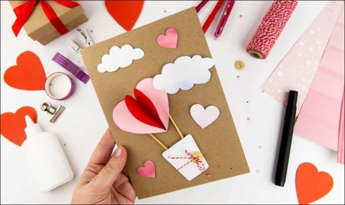 Hướng dẫn làm thiệp handmade 8/3 tặng mẹ