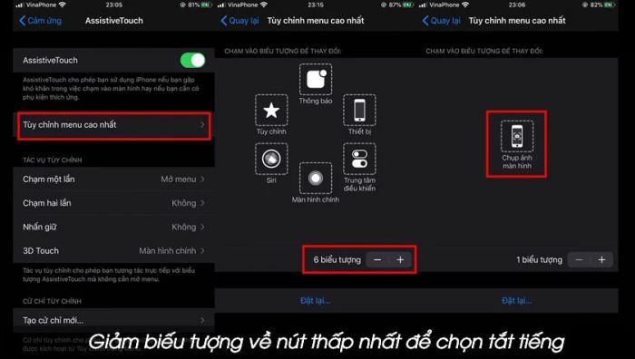 Sử dụng AssistiveTouch
