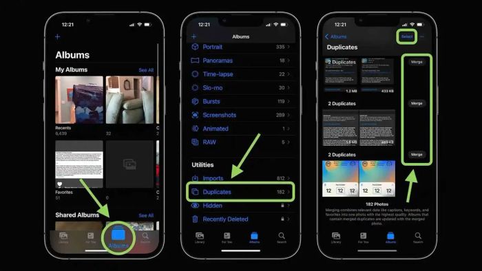 Ứng dụng xóa ảnh trùng lặp trên iPhone.