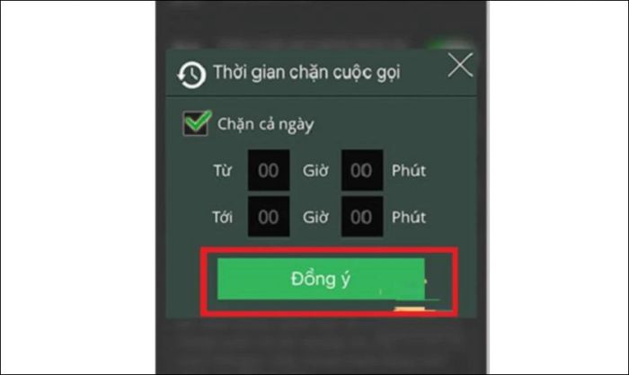 Thiết lập thời gian chặn số lạ trên iPhone