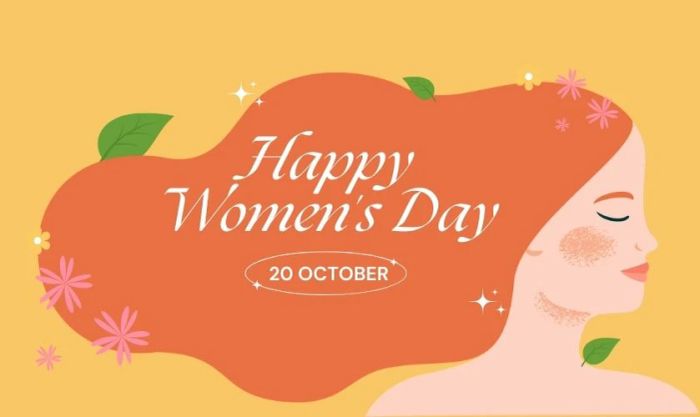 Phông nền 20/10 đẹp nhất với tông màu vàng