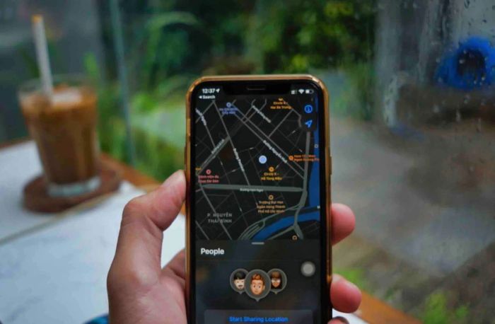 các chức năng của find my iphone