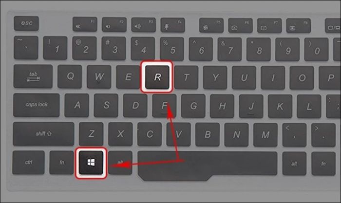 Sử dụng phím tắt để mở nhanh hộp thoại Run