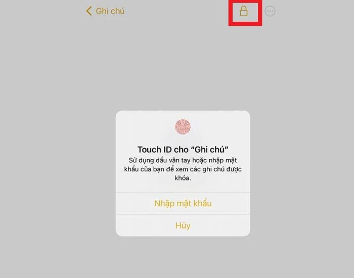 Cách xem và đóng các ghi chú đã khóa