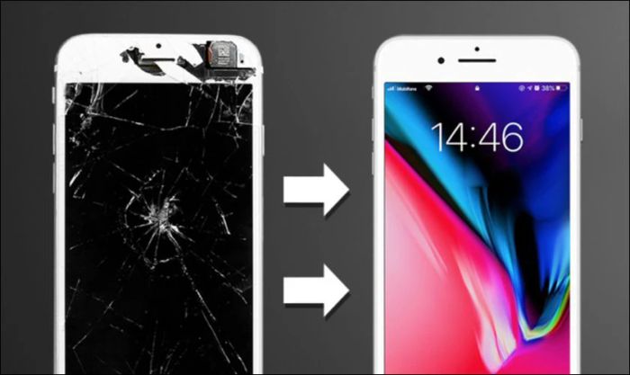 Thay ép kính iPhone 7 Plus giúp khôi phục vẻ ngoài và chức năng màn hình một cách tối ưu