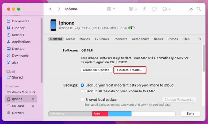 Hướng dẫn khôi phục ảnh đã xóa bằng Finder