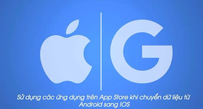 Việc chuyển từ các dịch vụ của Google sang những dịch vụ của Apple có thể được thực hiện dễ dàng.
