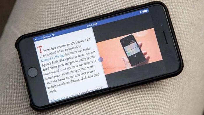 Lợi ích của việc chia đôi màn hình trên iPhone