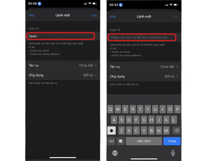 Cách cài đặt mở khóa iPhone bằng giọng nói