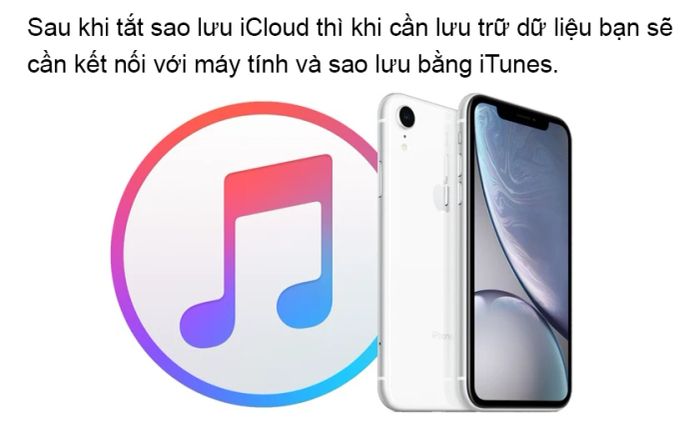 Sau khi tắt thông báo sao lưu iCloud, điều gì sẽ xảy ra?