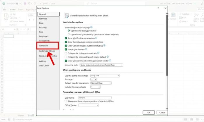 Giải quyết lỗi định dạng số thập phân trong Excel