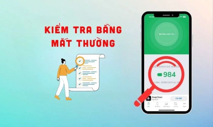 Phương pháp kiểm tra pin điện thoại iPhone nhanh chóng